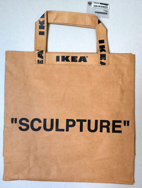 IKEA - Virgil Abloh - OFF-WHITE - Markerad - Sculpture Bag - Large